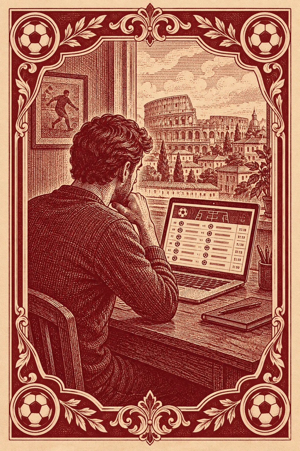 palinsesto Sisal Matchpoint su un computer